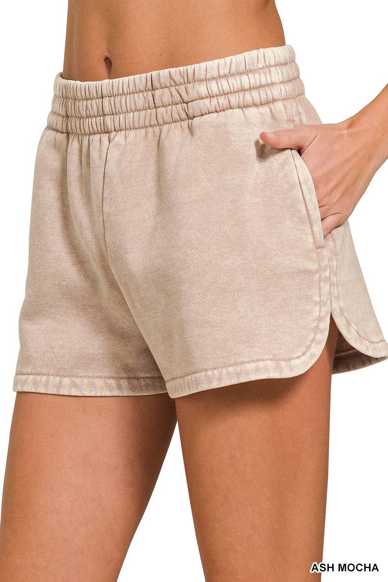 Ash Mocha Shorts